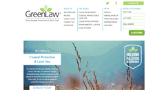 Desktop Screenshot of greenlaw.org