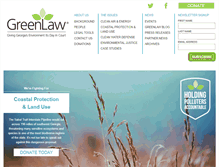 Tablet Screenshot of greenlaw.org